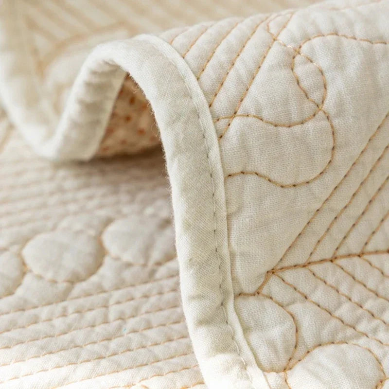 Cotton Jacquard Sofa Protector with Timeless Style