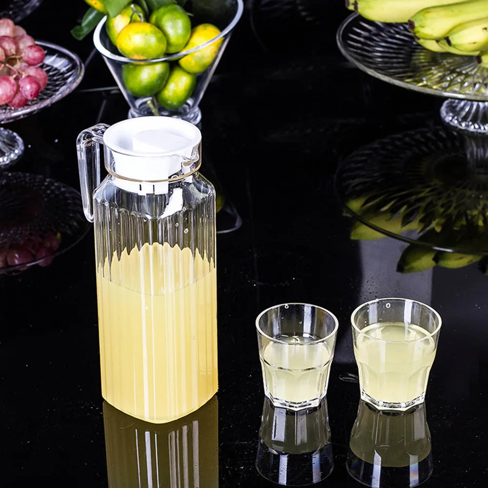 FridgeMate 1.1L Transparent Pitcher – Perfect for Juices & Water