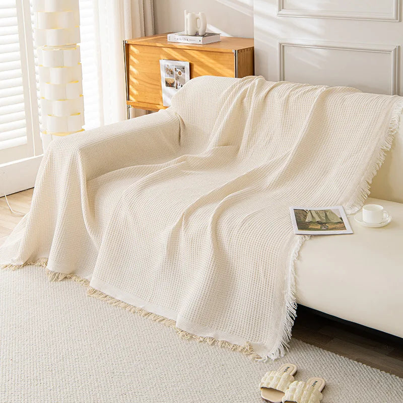 CosyLoom™ – Nordic Style Couch Cover & Nap Blanket