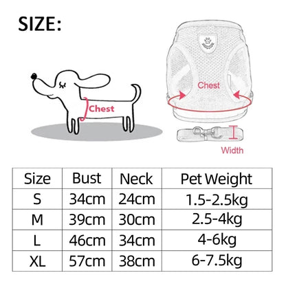 Breathable Vest for Small Dogs & Cats