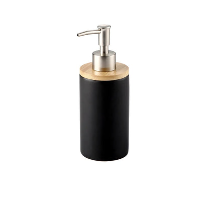 Elegant Ceramic Bathroom Trio – Soap Dispenser, Toothbrush Holder & Tumbler Set
