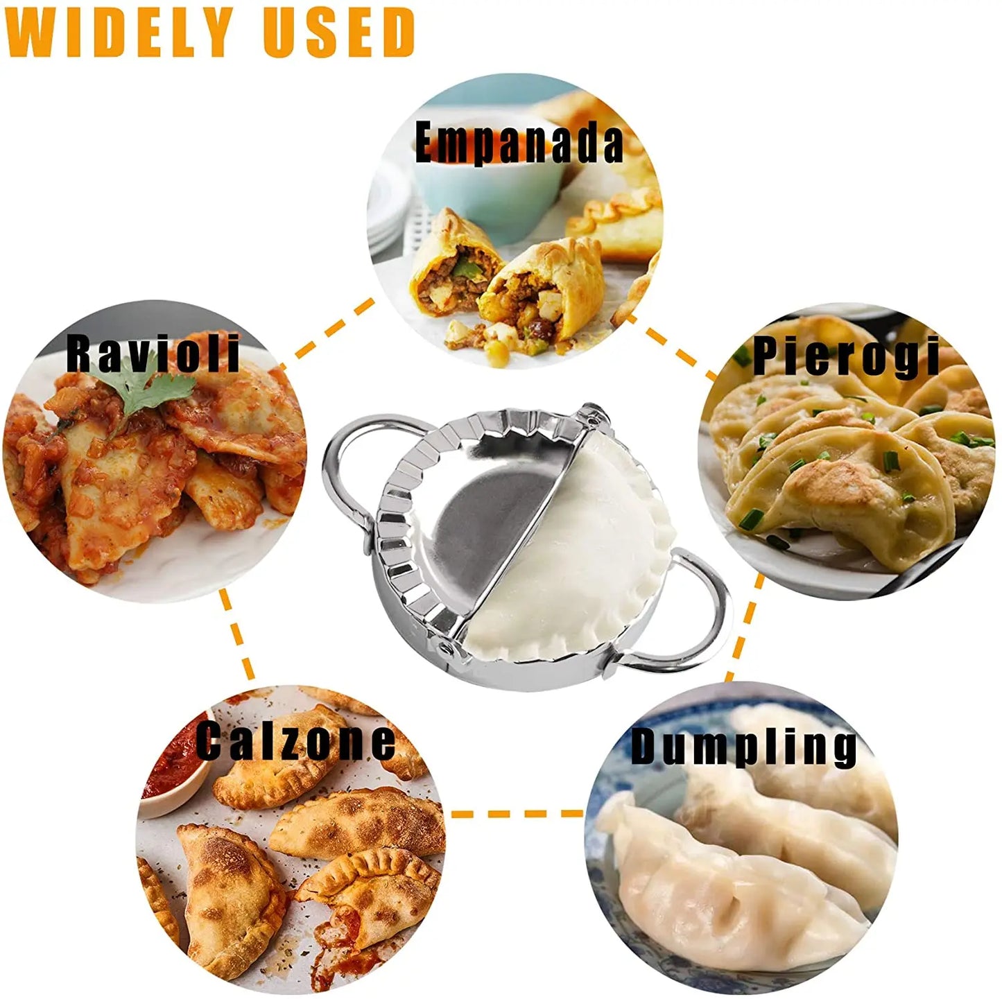 Stainless Steel Dumpling & Pastry Maker Set