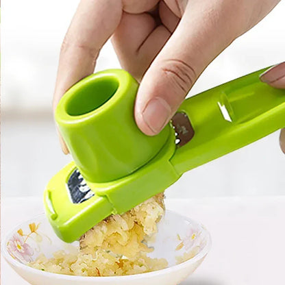 Triturador de ajo y jengibre multifuncional: herramienta manual