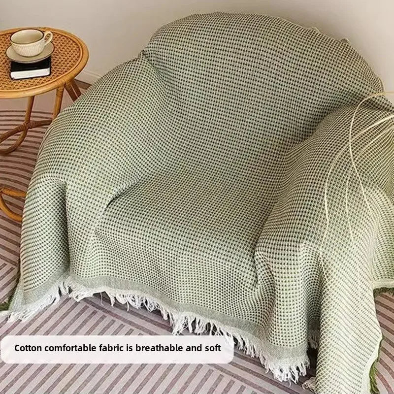 CosyLoom™ – Nordic Style Couch Cover & Nap Blanket