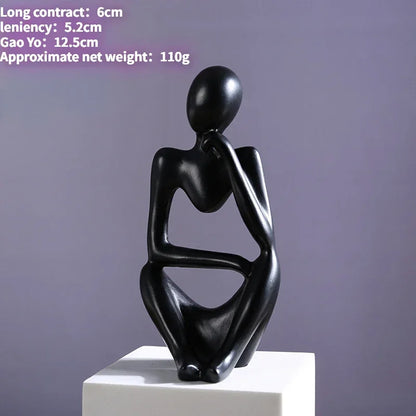Nordic Style Abstract Sculpture for Living Room