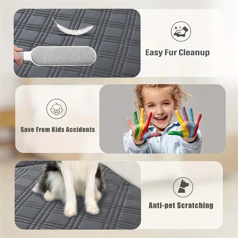 Luxury Waterproof Couch Slipcover – Pet & Child Friendly Protection