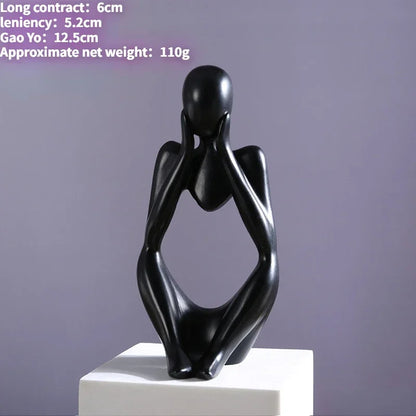 Nordic Style Abstract Sculpture for Living Room