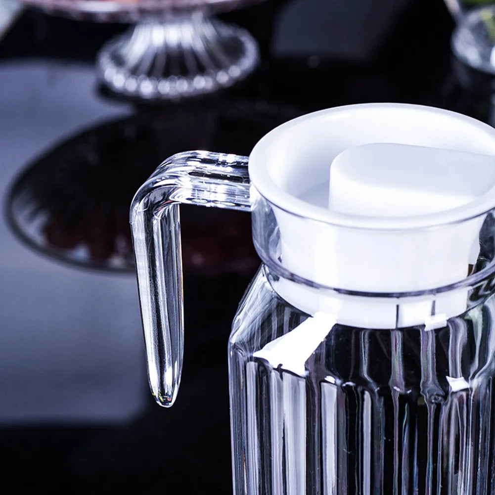 FridgeMate 1.1L Transparent Pitcher – Perfect for Juices & Water