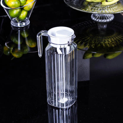 FridgeMate 1.1L Transparent Pitcher – Perfect for Juices & Water