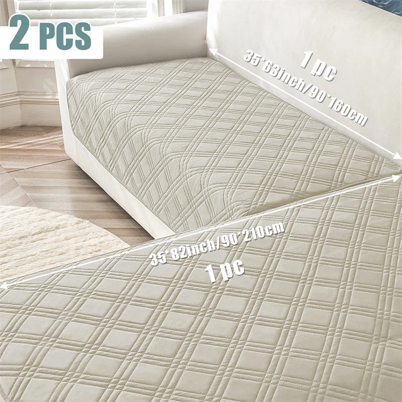 Luxury Waterproof Couch Slipcover – Pet & Child Friendly Protection