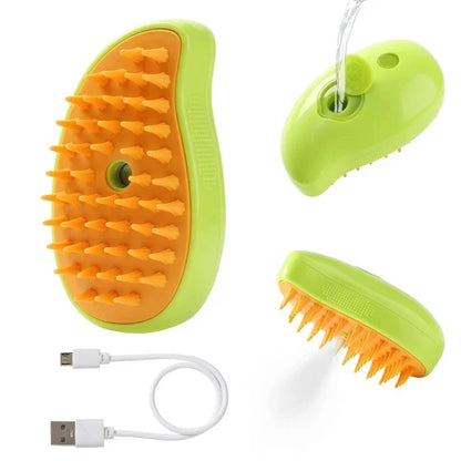 Steam Massage Brush for Pets