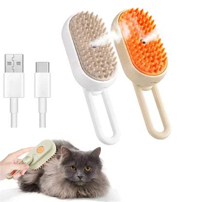 Steam Massage Brush for Pets