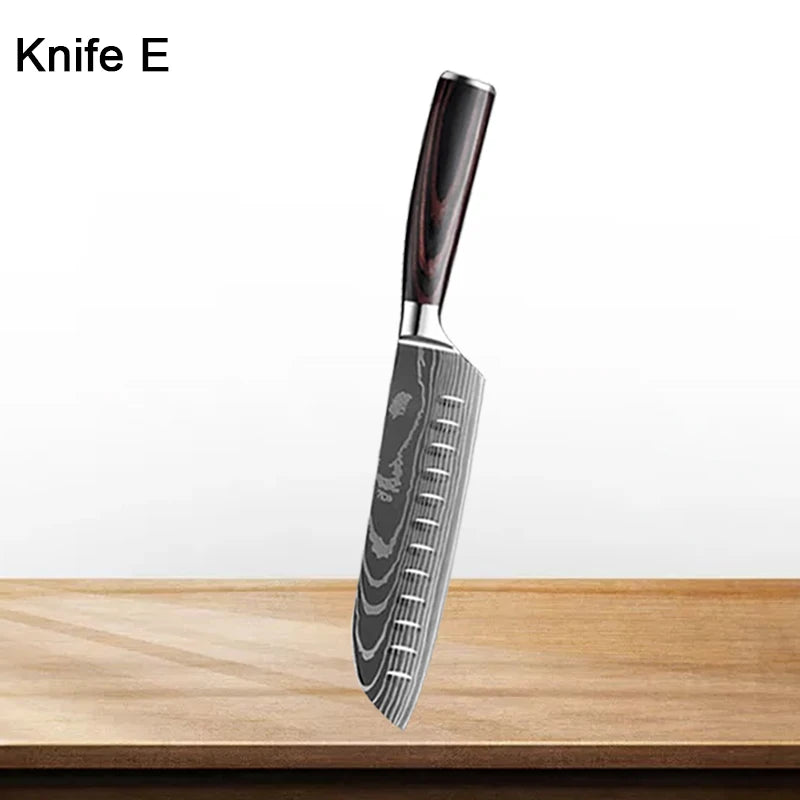 Professional Chef Knife – Stainless Steel Precision for Meat, Fish & Vegetables