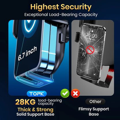 DriveSafe Car Phone Holder – Fits All Phones & Cases