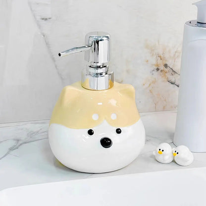 Ensemble distributeur de savon Penguin Elegance – Accessoires de salle de bain de luxe 