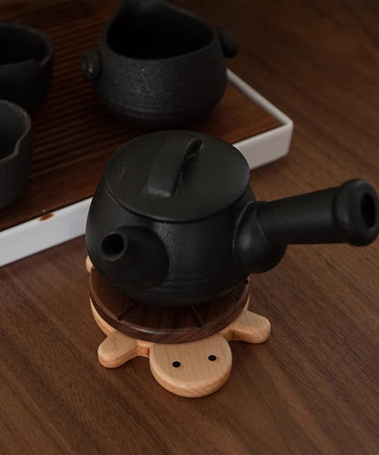 Solid Walnut Turtle Tea Coaster