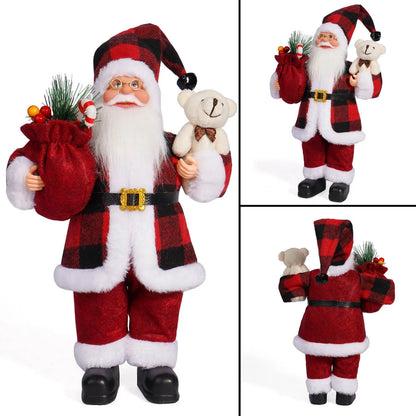 Jolly Santa Table Ornament
