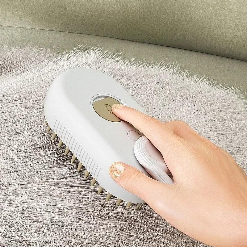 Steam Massage Brush for Pets
