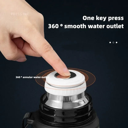 Stainless Steel Thermal Bottle – Outdoor Travel Coffee Flask