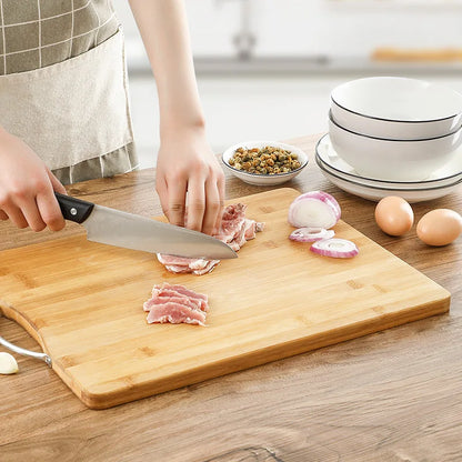Gourmet Bamboo Cutting Board – Multi-Purpose Kitchen Essential