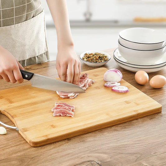 Gourmet Bamboo Cutting Board – Multi-Purpose Kitchen Essential