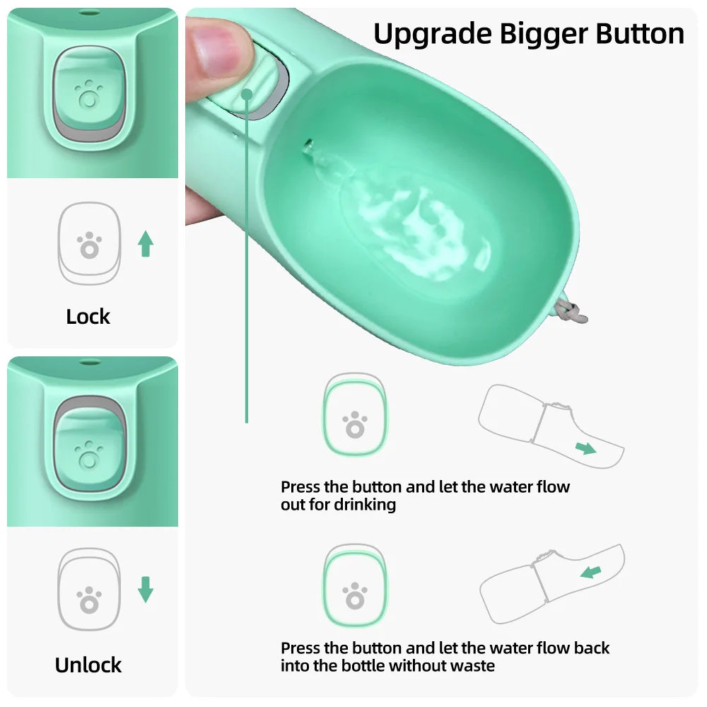 Outdoor Pet Hydration Bottle