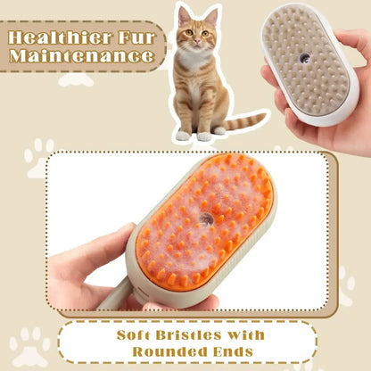 Steam Massage Brush for Pets