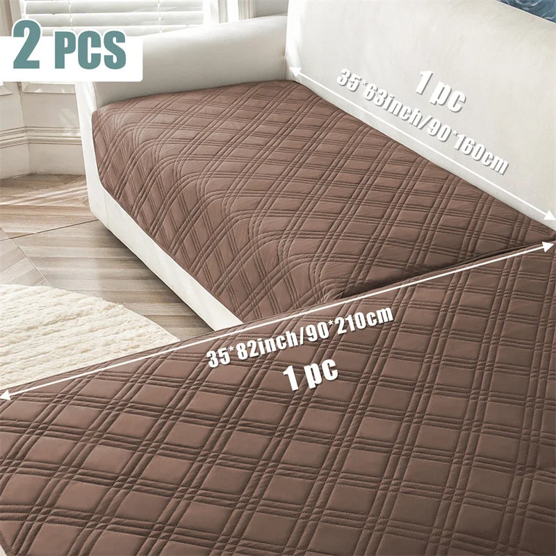 Luxury Waterproof Couch Slipcover – Pet & Child Friendly Protection