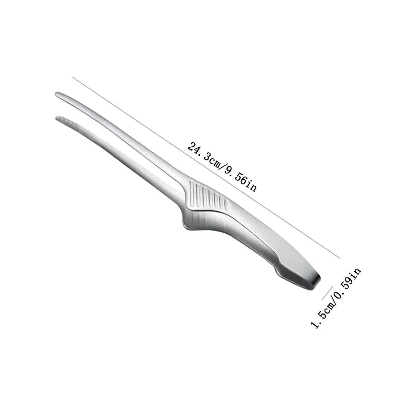 Premium Stainless Steel Food Tongs – Perfect for BBQ, Salad & Buffet