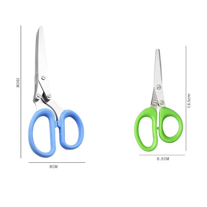 Herb scissors, multi-blade kitchen scissors, scallion cutter