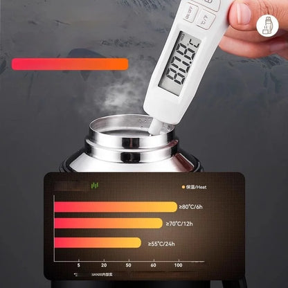 HeatGuard 1.2L Portable Thermos – Outdoor Travel & Camping Kettle