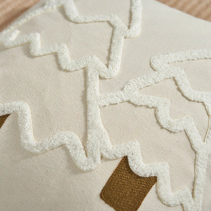 Tasselled Christmas Elegance Pillowcase