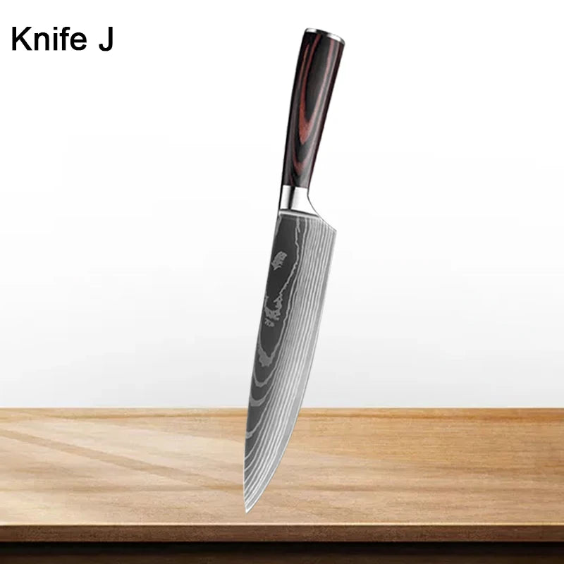 Professional Chef Knife – Stainless Steel Precision for Meat, Fish & Vegetables