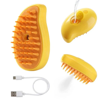 Steam Massage Brush for Pets