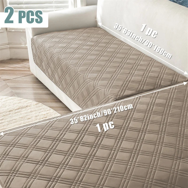 Luxury Waterproof Couch Slipcover – Pet & Child Friendly Protection