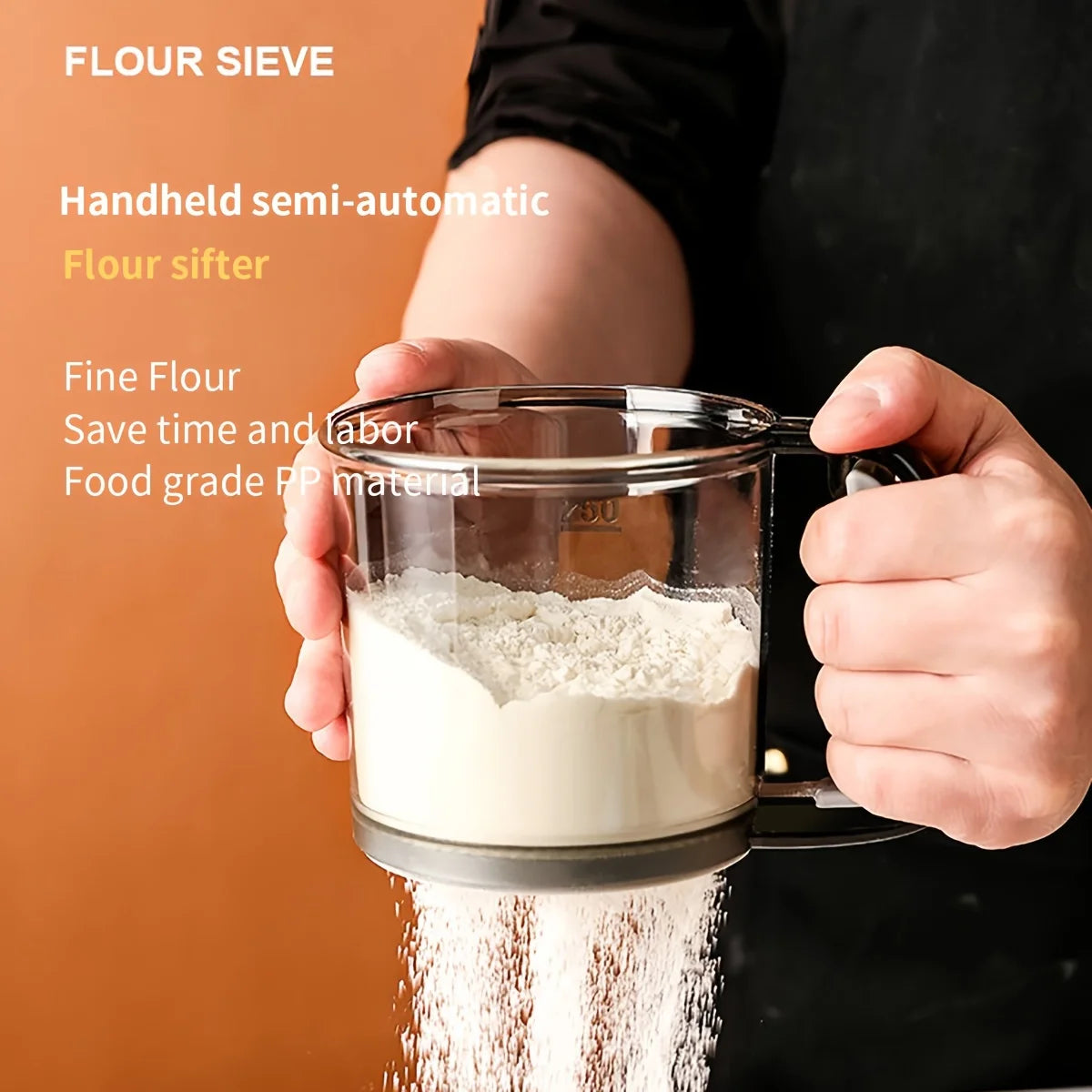 Ultra-Fine Flour Filter Cup