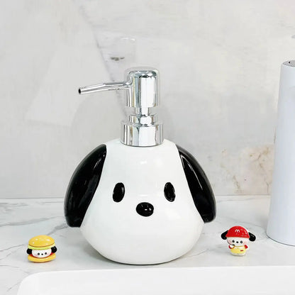 Ensemble distributeur de savon Penguin Elegance – Accessoires de salle de bain de luxe 